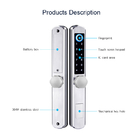 Slim Dustproof Digital Sliding Door Lock and Waterproof Wireless Door Lock for Hotel and with TT lock Tuya APP