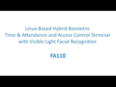 FA110 Paling murah wajah dan sidik jari waktu kehadiran dengan relay