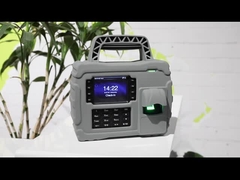 S922 Waterproof IP65 Portable Fingerprint and RFID Card Time Attendance System dengan baterai Li