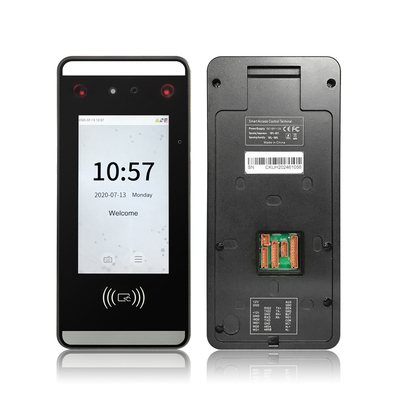 Palm Reader dan Sistem Kontrol Akses Pengenalan Wajah dan Terminal Absensi Kartu RFID dengan Deteksi Suhu