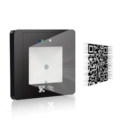 Kartu RFID 1D dan 2D turnstile QR code access control reader dengan USB, RS232 atau TCP/IP Interface
